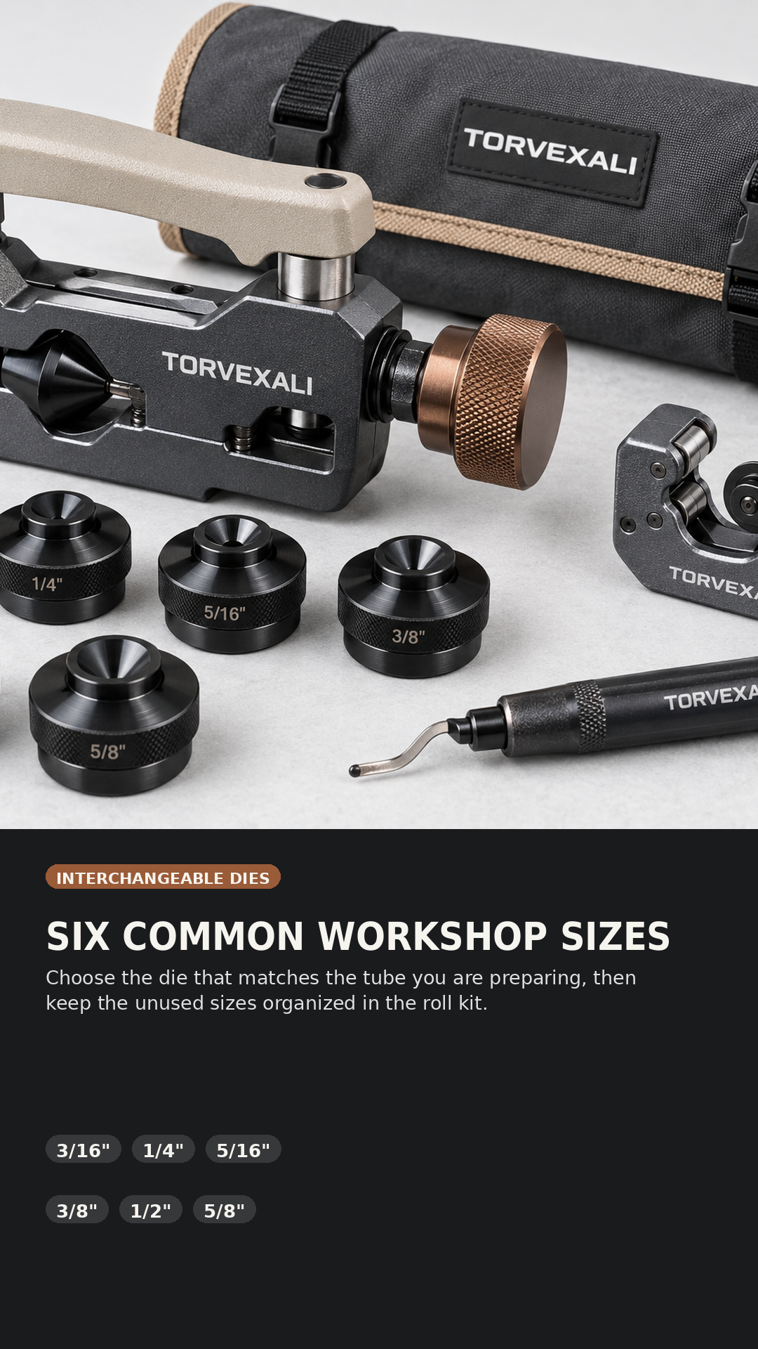 TORVEXALI six forming dies